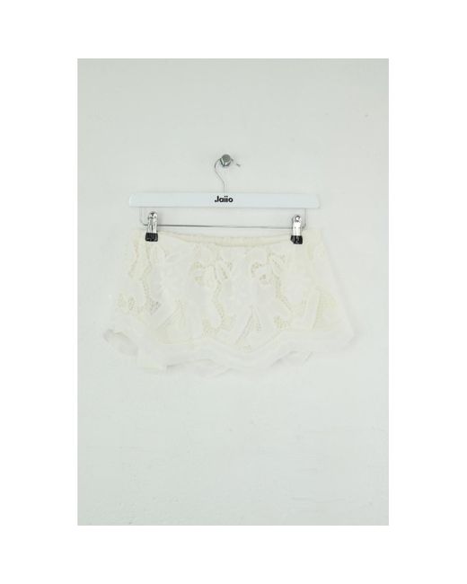 Jupes Top en coton blanc Ba&sh en coloris White
