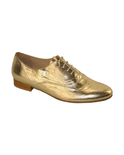 Derbies Moc Pinto Di Blu en coloris Metallic
