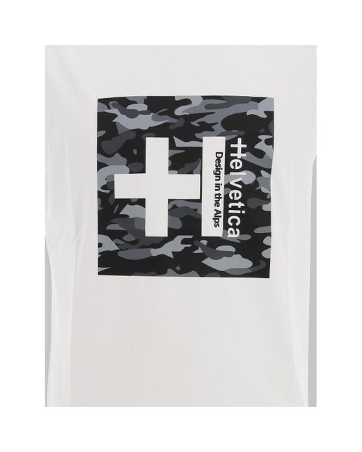 T-shirt T-shirt Helvetica pour homme en coloris White