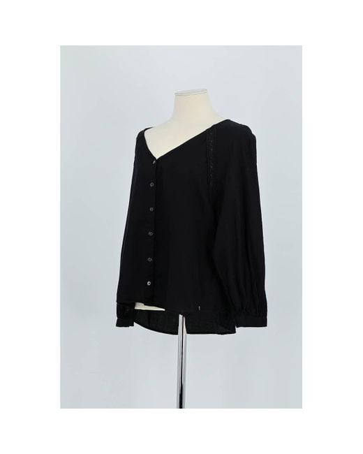 Blouses Blouse en coton Des Petits Hauts en coloris Black