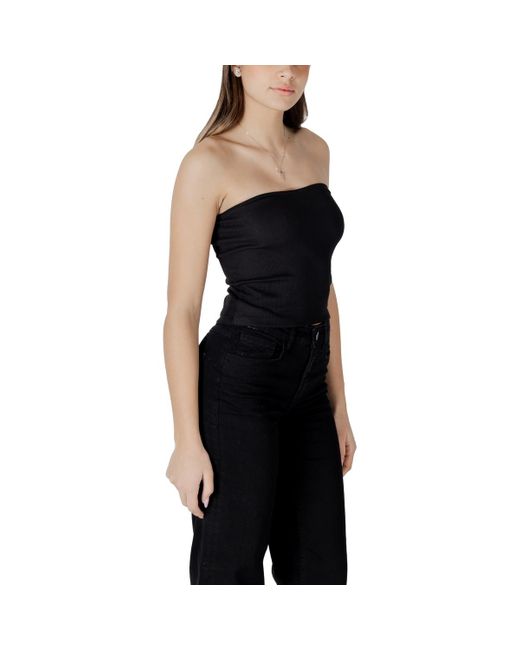 Blouses WOVEN LABEL RIB J20J225310 Calvin Klein en coloris Black