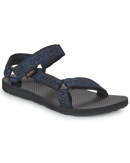 Sandales plates ORIGINAL UNIVERSAL Teva pour homme en coloris Blue