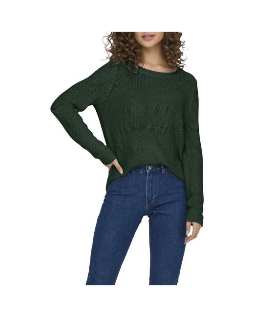 Pull 186660VTAH25 ONLY en coloris Green