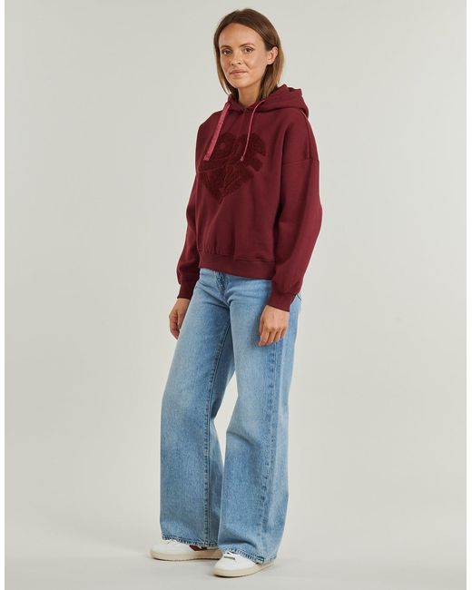 ONLY Capuchon Sweaters Onllyna in het Red