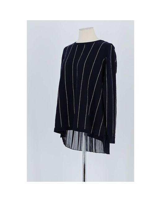 Pull Pull En Coton Sandro en coloris Blue