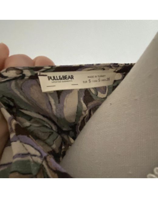Blouses Blouse manches longues Pull&Bear en coloris Gray
