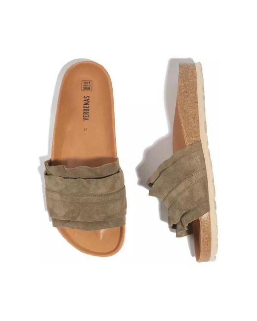 Baskets 3300620220-KAKI Verbenas en coloris Brown