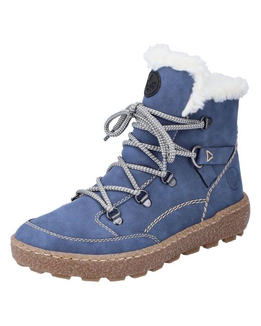Bottes Rieker en coloris Blue