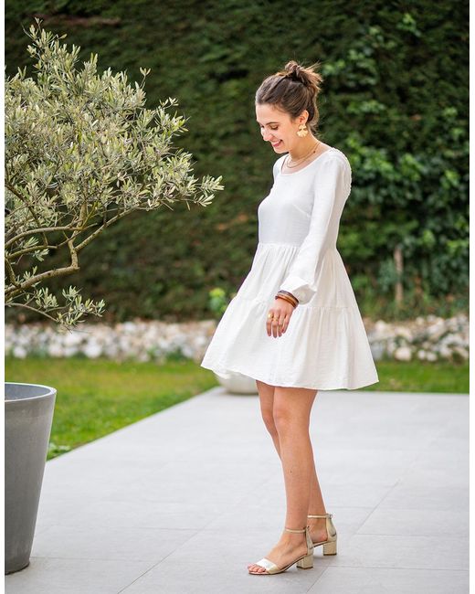 Celeste Korte Jurk Sixtine in het Green
