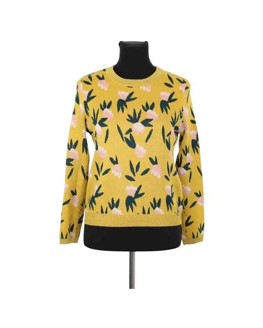 Pull Pull Des Petits Hauts en coloris Yellow