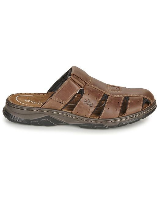 Mules Jerome Tbs pour homme en coloris Brown