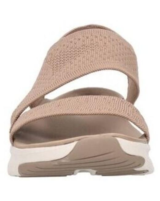 Sandales 119458 MOC Mujer Cuero Skechers en coloris Pink
