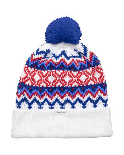 Bonnet BEANIE THE WINTERS WHITE Coal pour homme en coloris Blue