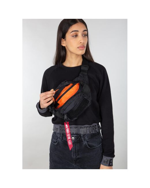 Sac Bandouliere Tactical Waist Bag - black Alpha Industries