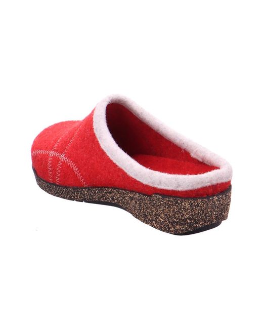 Chaussons Fischer en coloris Red