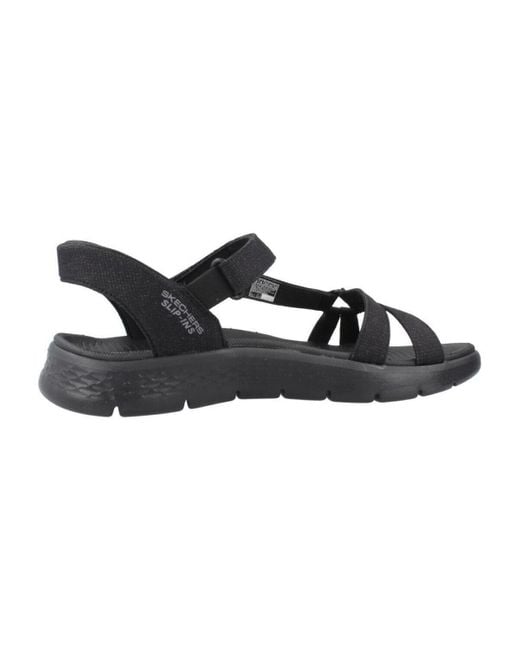 Skechers Sandalen Slip-Ins Go Walk Flex in het Black