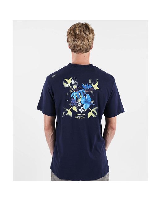 T-shirt Tee-shirt manches courtes TEFLA Oxbow pour homme en coloris Blue