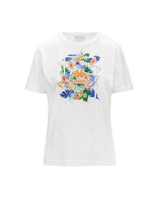 T-shirt T-shirt Logo Frienda Kappa en coloris White