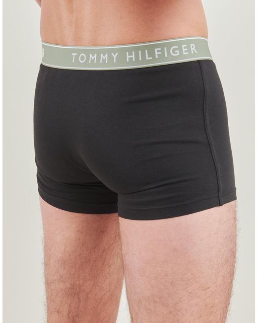 Boxers 5P TRUNK WB Tommy Hilfiger pour homme en coloris Black
