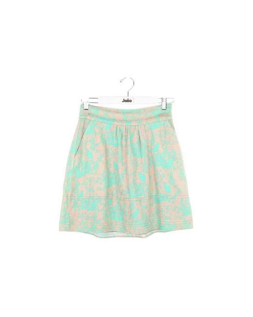 Jupes Mini jupe en lin Paul & Joe en coloris Green