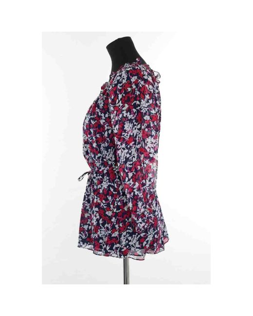 Blouses Blouse en soie rose Diane von Furstenberg en coloris Purple