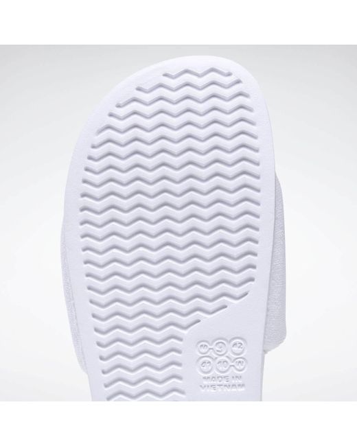 Reebok Teenslippers Slippers in het White voor heren