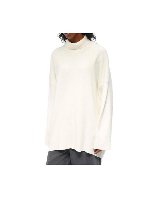 Pull Oversize Tunic Object en coloris White
