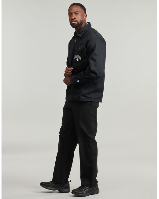 Champion Windjack Woven Jacket in het Black voor heren