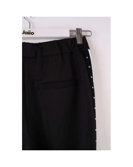 Pantalon Pantalon droit noir Maje en coloris Black
