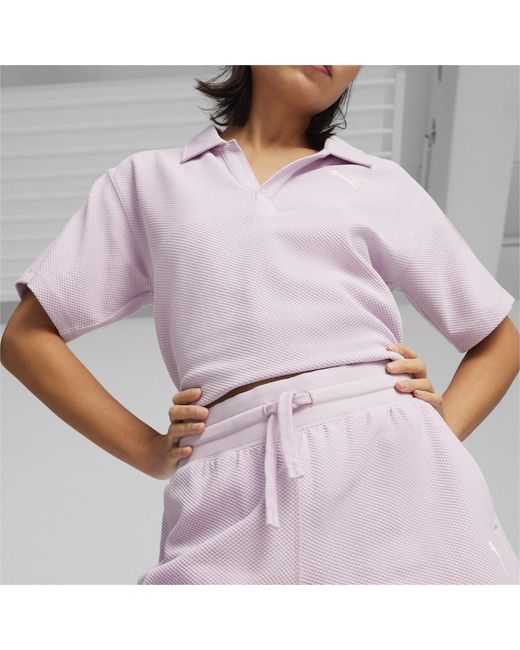 Short 678701 PUMA en coloris Pink