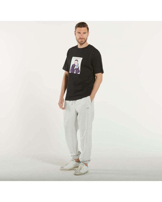 T-shirt New Balance pour homme en coloris Black