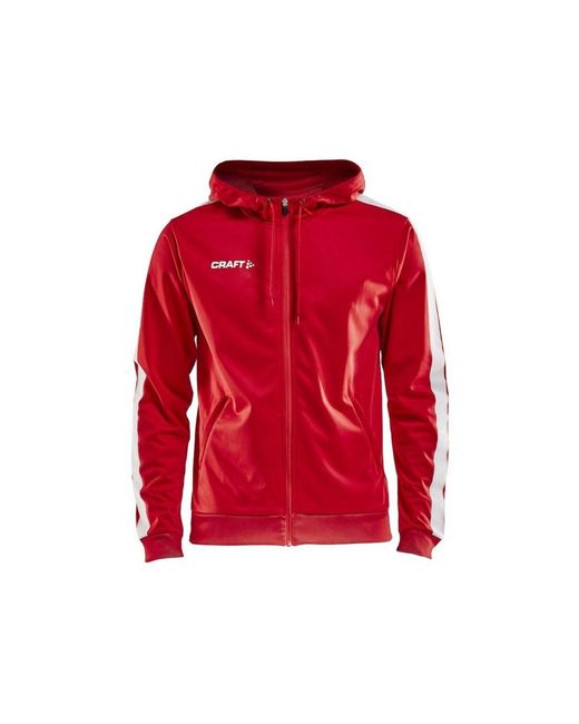 Sweatshirts à capuche Fullzip Pro Control C.r.a.f.t pour homme en coloris Red