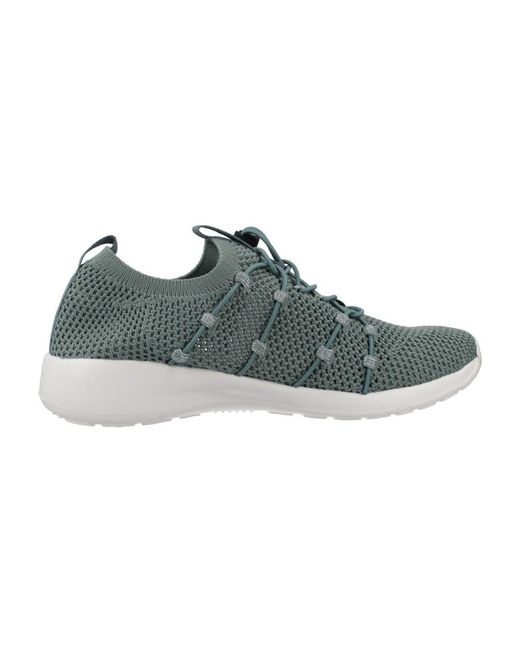 Baskets basses Eolution Eoligeros en coloris Green