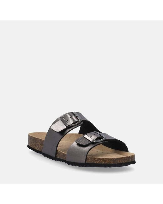 Mules Brionia Geox en coloris Brown