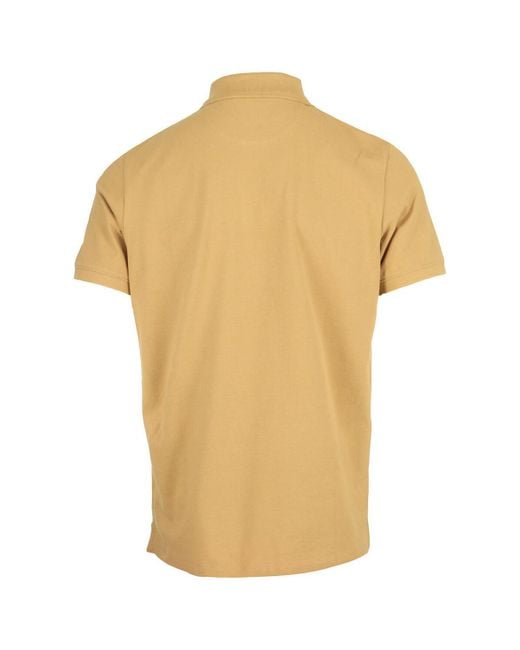 T-shirt Pique Short Sleeve Polo Timberland pour homme en coloris Natural