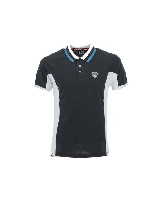 Polo EA7 Emporio T-shirt EA7 pour homme en coloris Black