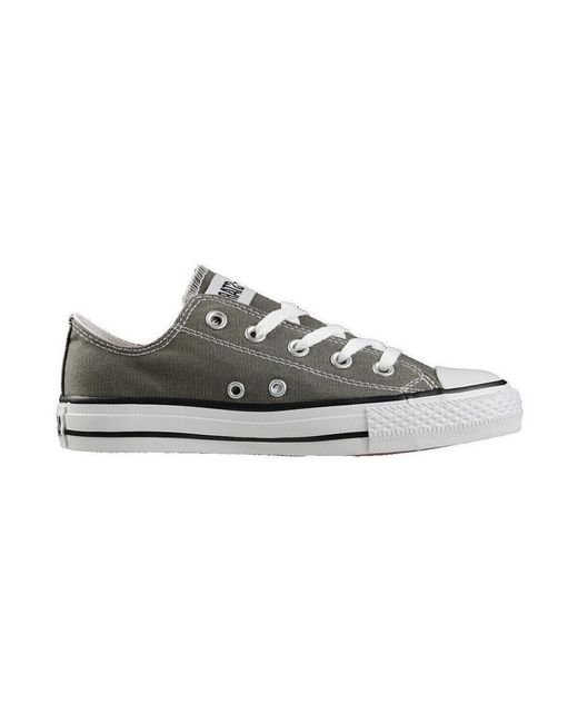 Baskets Basses Chuck Taylor Converse en coloris Gray