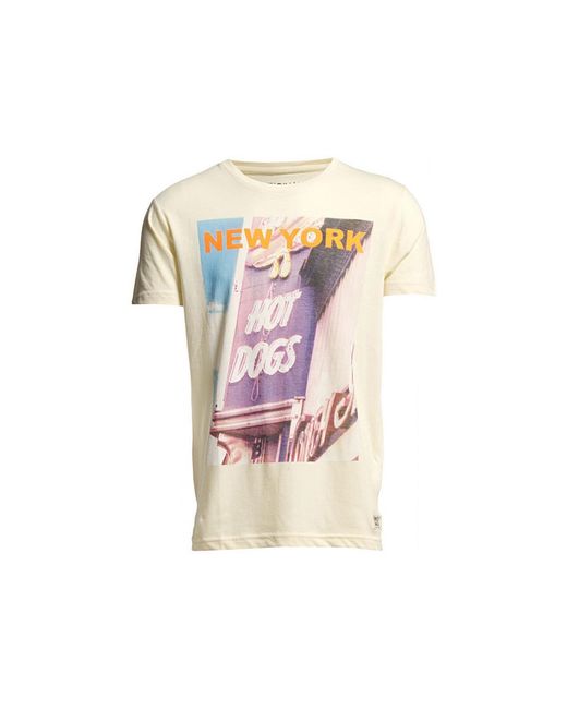 Polo T-Shirt BRIGHT Cloud Cream Jack & Jones pour homme en coloris Pink