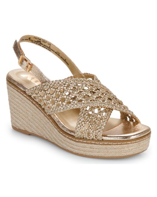 Sandali 142746 di Xti in Metallic