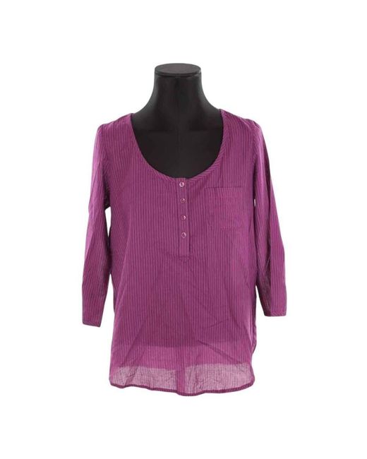 Blouses Blouse en coton Ba&sh en coloris Purple