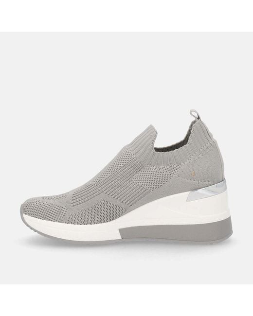 Baskets basses ZEPPE Xti en coloris Gray