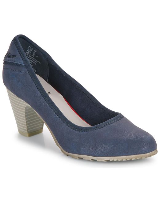 Chaussures escarpins S.oliver en coloris Blue