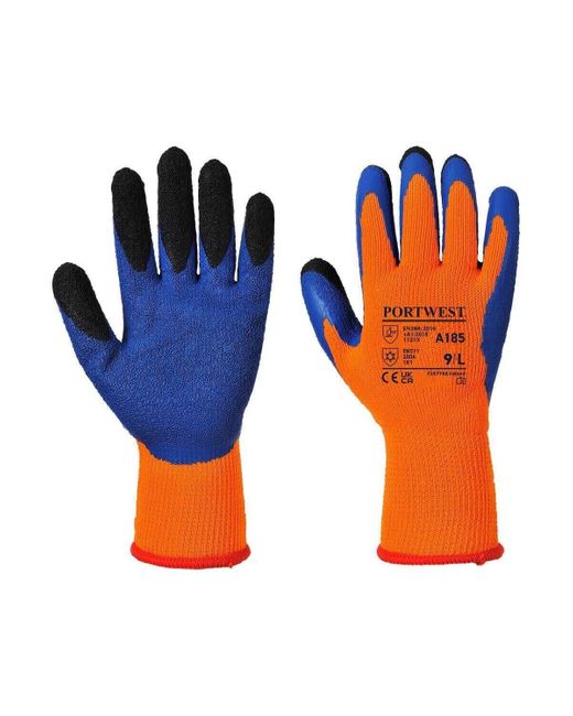 Gants A185 Duo-Therm Portwest pour homme en coloris Orange