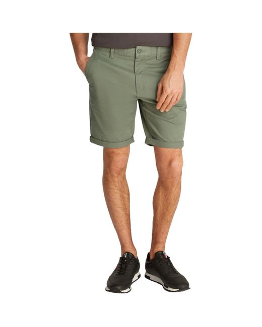 Tommy Hilfiger Korte Broek Tjm Scanton Dm0Dm21950 in het Green voor heren
