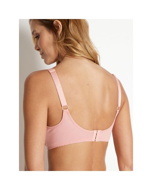 Triangles / Sans armatures by - Soutien-gorge sans armatures lot de 2 Daxon en coloris Pink