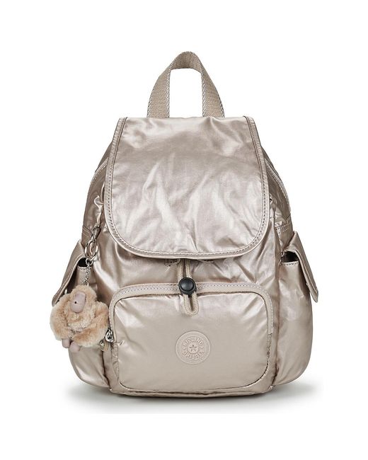 Kipling Gray Rucksack City Pack Mini