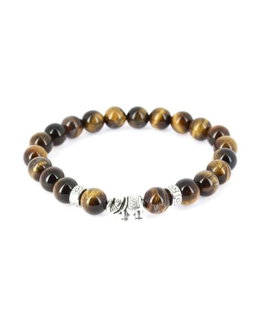 Bracelets Bracelet Pierres éléphant Clj Charles Le Jeune en coloris Metallic