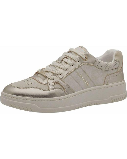 Baskets Basses Sneaker S.oliver en coloris Gray