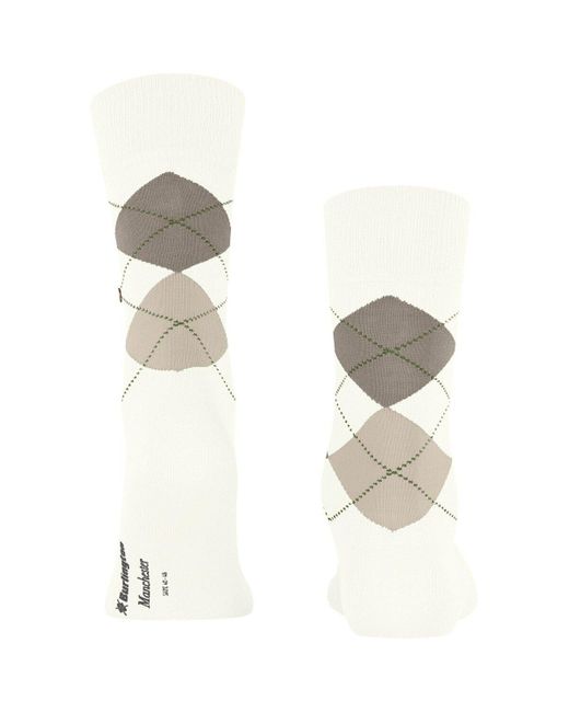 Chaussettes Chaussettes Paquet de 1 Manchester Burlington pour homme en coloris Natural