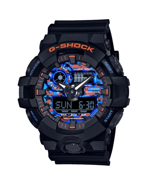 een kopje Attent universiteitsstudent G-Shock Horloge Ga-700ct-1aer in het Zwart - Bespaar 2% - Lyst
